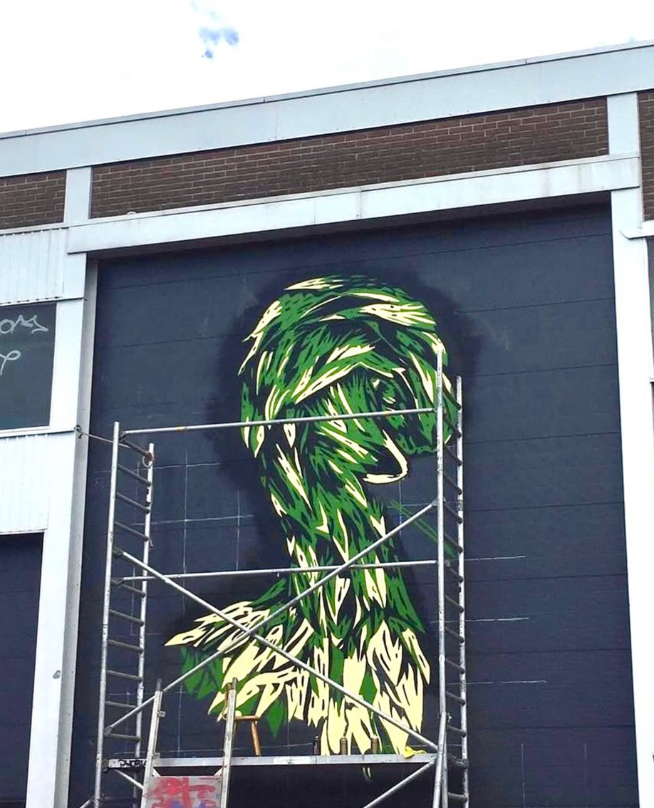 Sweatshop Skatepark Muurschildering